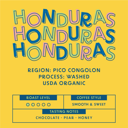 Honduras Pico Congolón – Organic Washed